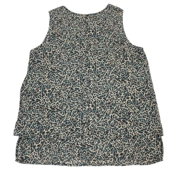 LIVERPOOL Los Angeles Double Layer Sleeveless Woven Shell Blouse Sz Small - Picture 9 of 11